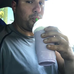 Mmmmm Taro smoothie