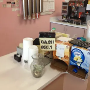 CASH ONLY
