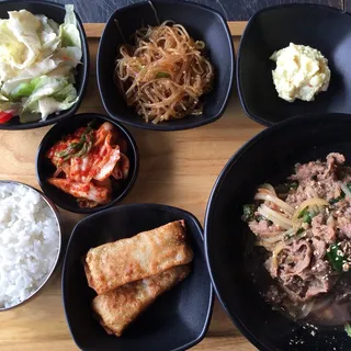 Beef Bulgogi Lunch Box Combo