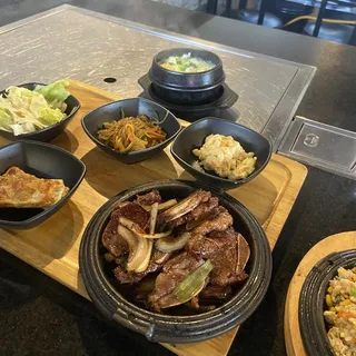 Galbi Lunch Box Combo