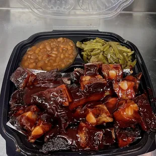 ribs, food, bbq ribs