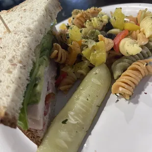 Turkey sandwich.