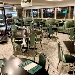 interior, sushi and sashimi