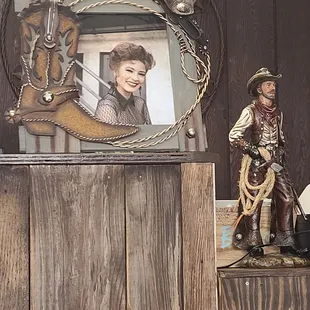 Rustic Retro Cowboy Memorabilia