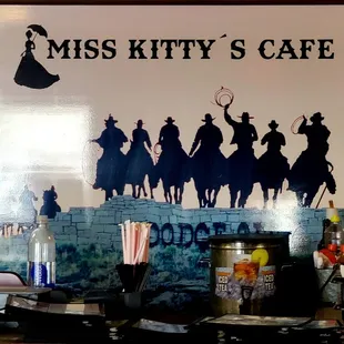 Restaurant sign