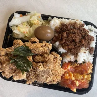 Popcorn Chicken Bento