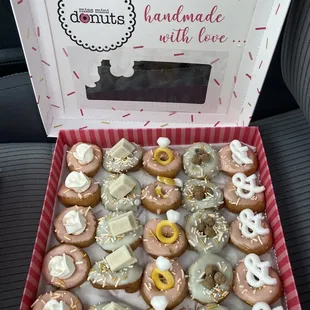 Donuts 25 variety mini donuts