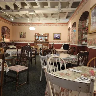 tables and chairs