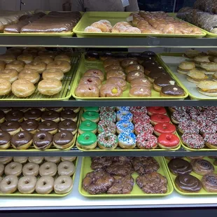 Holiday Selection or jelly filled, arrive early and get it warm