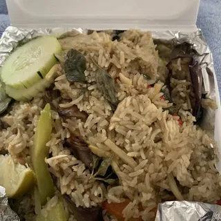 56.Green Curry Fried Rice