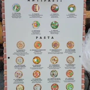 ramen and noodles, menu