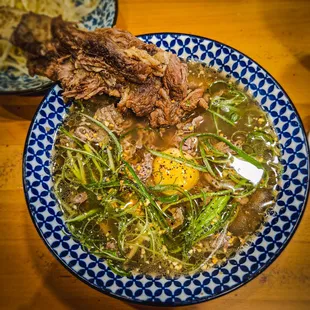 Phở Hà Nội with side order of ribs