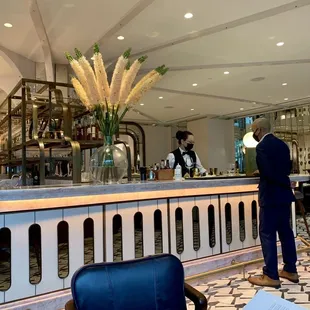 Bar inside Miss River