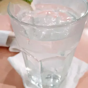 Lime with water