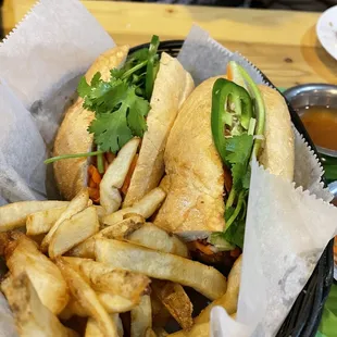 BBQ Pork Banh Mi Sandwich