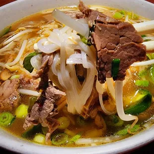 Beef Combination Pho (Pho Dac Biet) w/ All The Fixins