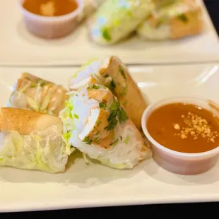 11. Crispy Tofu Spring Rolls (2pcs)