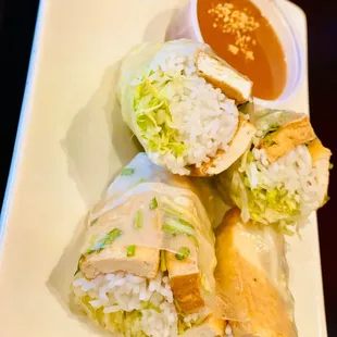 Tofu Spring Rolls (2 pcs)