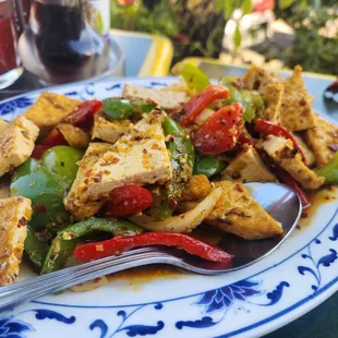 Lemongrass tofu