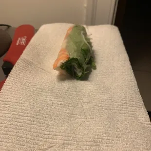 Fresh Spring Rolls with extra hair