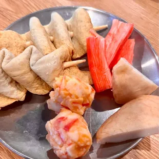 Fish cake plate