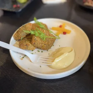 Deep Fried Marinated Beef Tongue