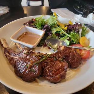 Fried New Zealand Lamb Rack