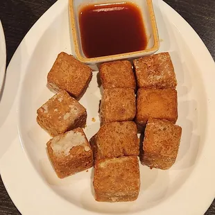 Fried taro