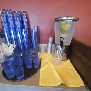 9-6-24. Complimentary water