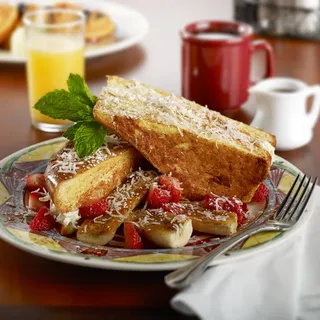 Coconut Cream Stuffed French Toast** ***