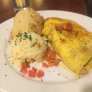 Stone-Ground Grits with Diced Bacon** ***