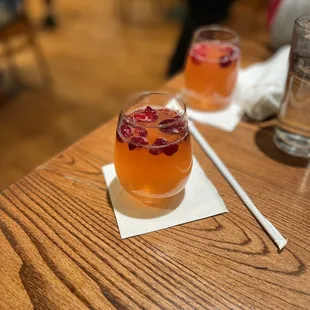 Cran-Apple Cider Mimosa***