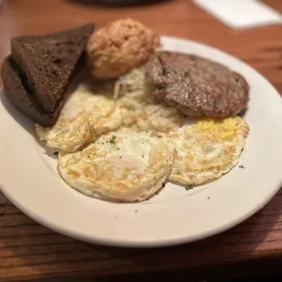 Eddie's Two Cage Free Eggs any Style***