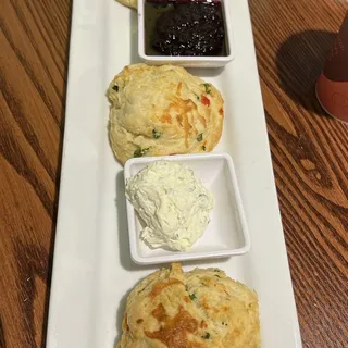 Pimento Cheese Biscuits** ***