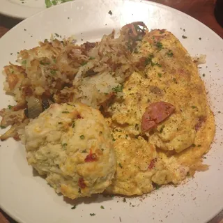 Shredded Potato & Onion Hash Browns** ***