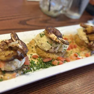 Grits and shrimp