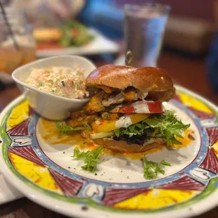 Poppy's Fried Chicken Classic-- this is sooo good!! My friend got it with coleslaw.