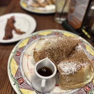 Coconut Cream Stuffed French Toast