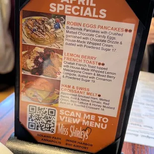 April Specials