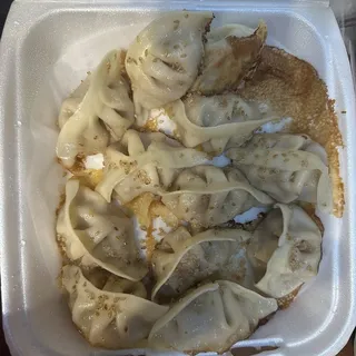 Fried Pork & Cabbage Dumplings