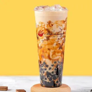 Black Sugar Boba Milk Tea