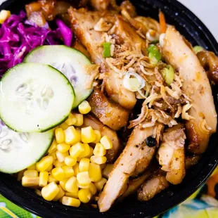 chicken with noodles