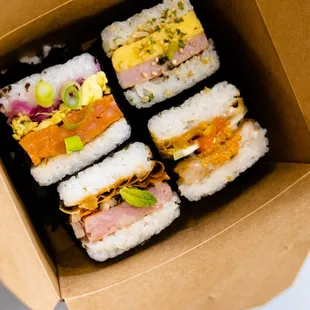 assorted musubi