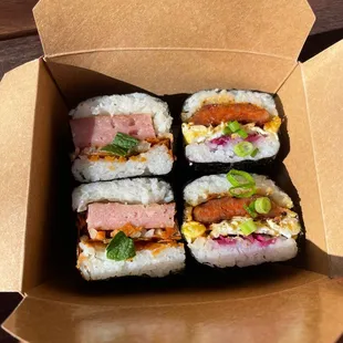 Vietnamese Inspired Pork Musubi &amp; Longanisa Musubi