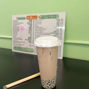 Boba milk tea