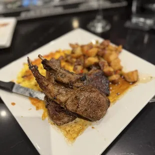 Lamb Chop &amp; Eggs
