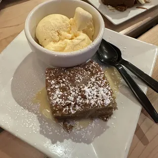 White Chocolate Bread Pudding
