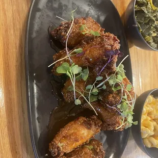 Hot honey old bay wings