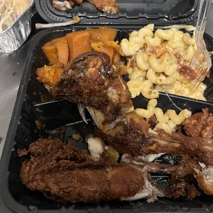 I tried to eat what I could because I was hungry and it was late but just look at this plate of food...