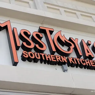 Outside Sign.